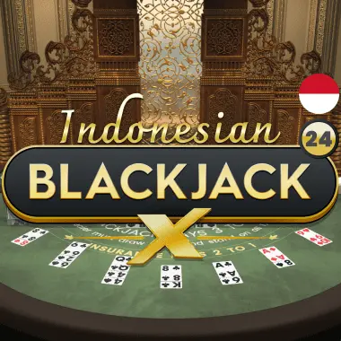 Indonesian BlackjackX 24 game tile