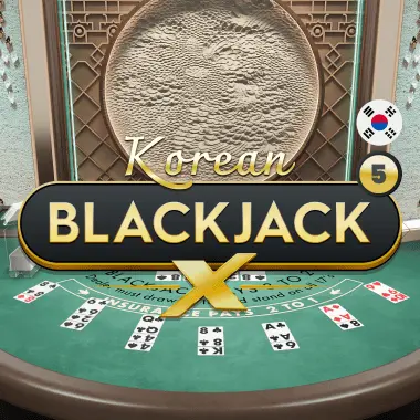 Korean BlackjackX 5 game tile